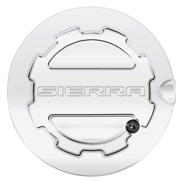 ABD® - Chrome Locking Gas Cap with Sierra Logo