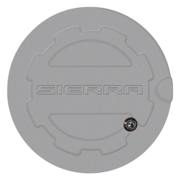 ABD® - Silver Ice Locking Gas Cap with Sierra Logo