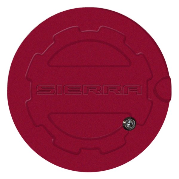 ABD® - Deep Ruby Locking Gas Cap with Sierra Logo