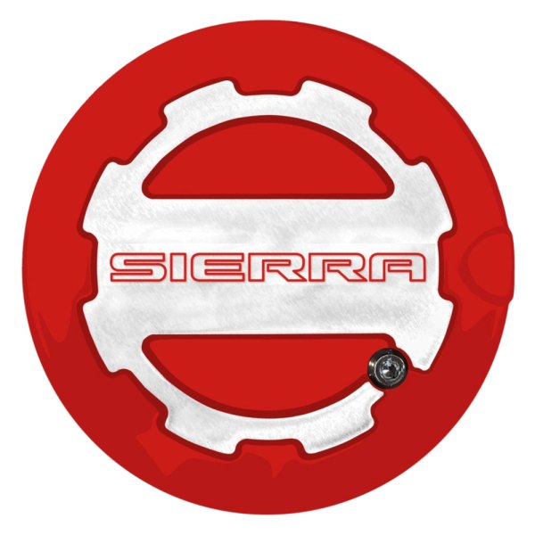 ABD® - Two Toned Victory Red Locking Gas Cap with Sierra Logo