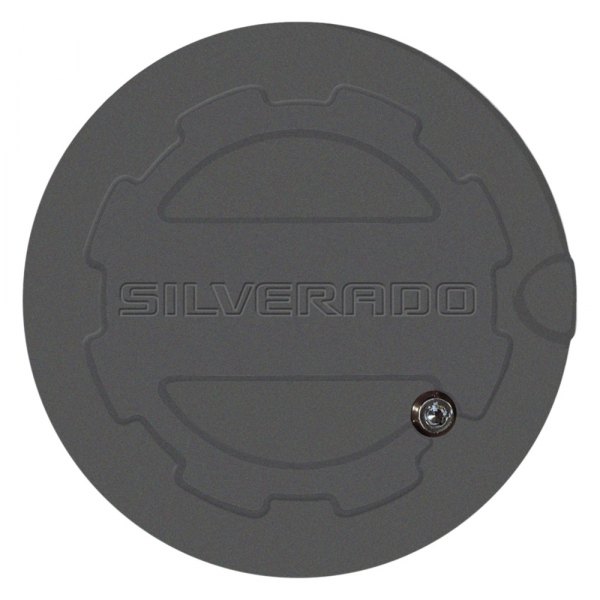 ABD® - Tungsten Locking Gas Cap with Silverado Logo