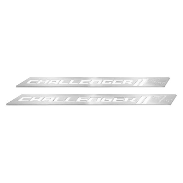 ABD® - Brushed Door Sills with Challenger R/T Logo