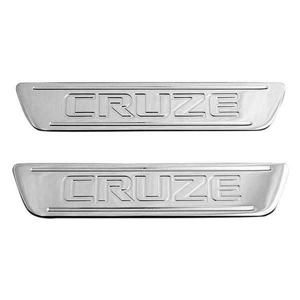 ABD® - Chrome Door Sills with Cruze Logo