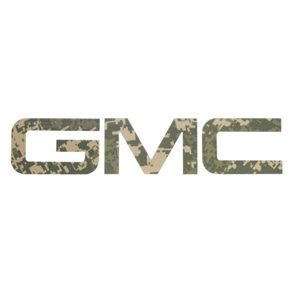 American Brother Designs® - "GMC" Digital Camo Bedrail Lettering Kit