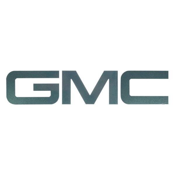 American Brother Designs® - "GMC" Blue Granite Bedrail Lettering Kit