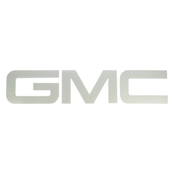 American Brother Designs® - "GMC" Silver Ice Bedrail Lettering Kit
