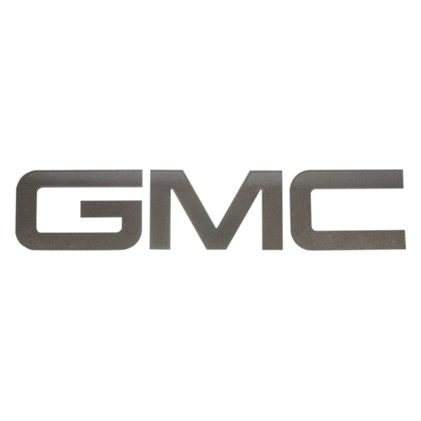American Brother Designs® - "GMC" Tungsten Bedrail Lettering Kit