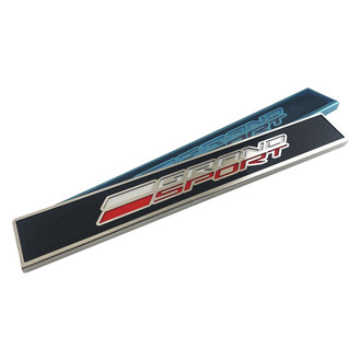 ACC® - Polished/Carbon Fiber Door Sills with Grand Sport Logo
