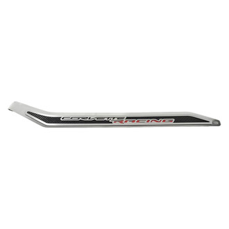 ACC® - Polished Passenger Side Door Prop with Corvette Racing Logo