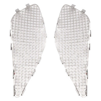 ACC® - Laser Mesh Style Polished Rear Quarter Vent Set
