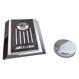 ACC® - Polished Master Cylinder Cover with Real Carbon Fiber Z06 Top Plate