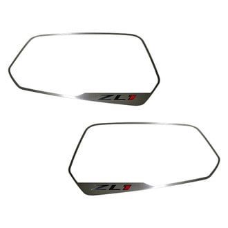 ACC® - Brushed Side View Mirror Trim with ZL1 Logo