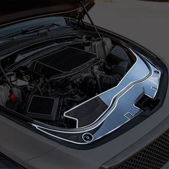 ACC® - Carbon Fiber Front Header Plate with Brushed Trim