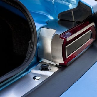 ACC® - Polished Tail Light Cover Trim Kit