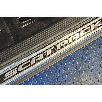 ACC® - Non-Illuminated Carbon Fiber Door Sills with Scat Pack