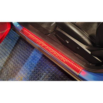 ACC® - Illuminated Carbon Fiber Door Sills with HEMI