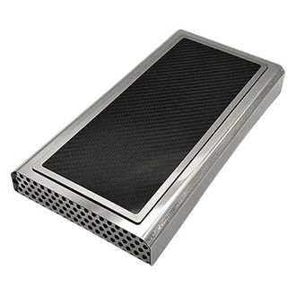 ACC® - Polished Fuse Box Cover with Carbon Fiber Top Plate