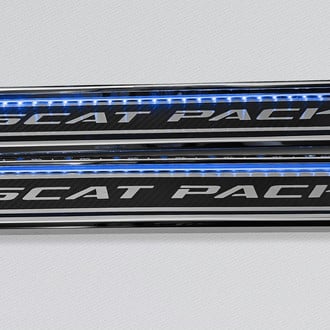 ACC® - Illuminated Carbon Fiber Door Sills with Scat Pack