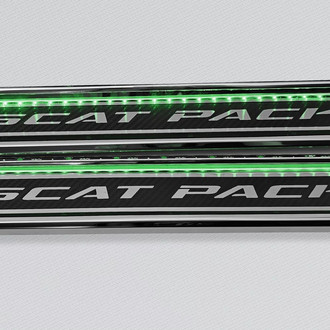 ACC® - Illuminated Carbon Fiber Door Sills with Scat Pack