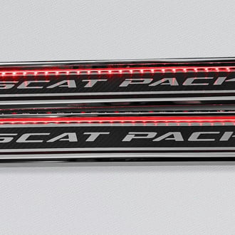 ACC® - Illuminated Carbon Fiber Door Sills with Scat Pack