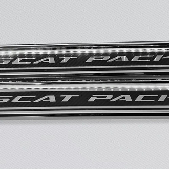 ACC® - Illuminated Carbon Fiber Door Sills with Scat Pack