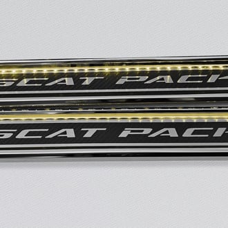 ACC® - Illuminated Carbon Fiber Door Sills with Scat Pack