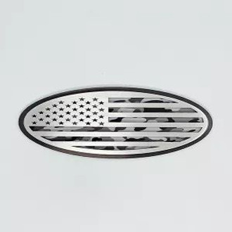 ACC® - "American Flag" Black Brushed Emblem