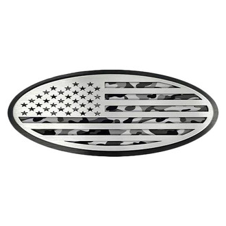 ACC® - "American Flag" Black Brushed Emblem