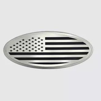 ACC® - "American Flag" Polished Emblem