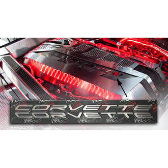 ACC® - Engine Shroud Cover with Corvette Lettering