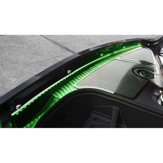ACC® - Green Illuminated Polished Fender Caps