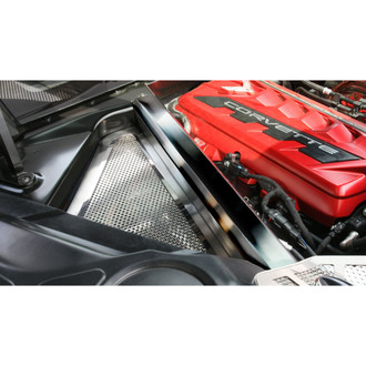 ACC® - Perforated Polished Header Guards with Rear Crossmember Covers