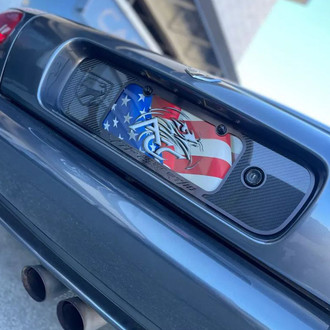 ACC® - Black License Plate Frame with VIPER RT/10 Logo