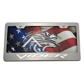 ACC® - License Plate Frame with Viper Logo