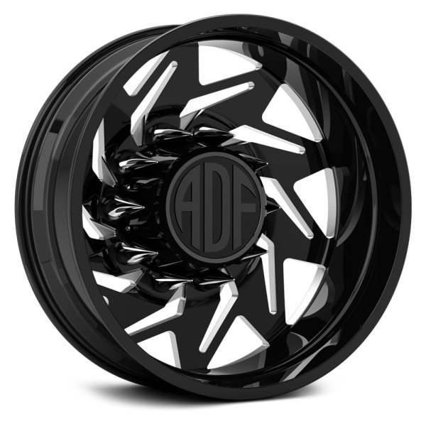 AMERICAN DESIGN FACTORY® - FLEX DUALLY Gloss Black with Machined Face