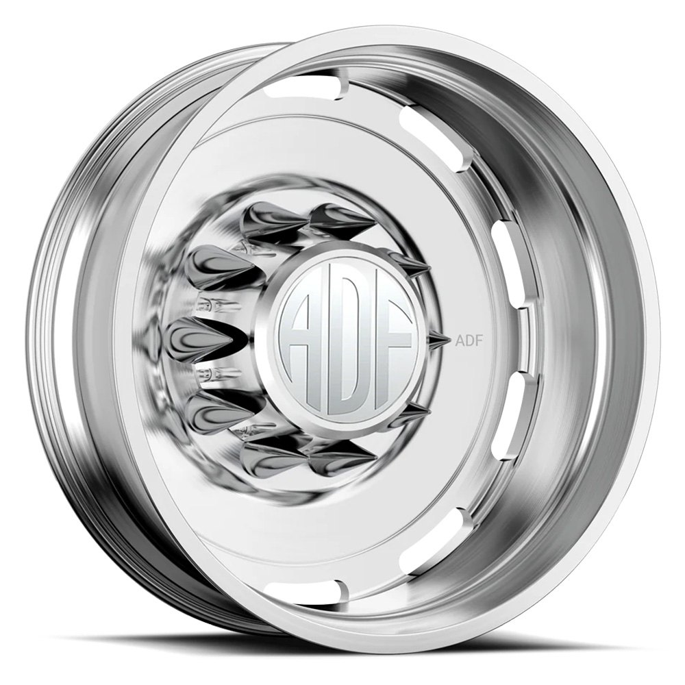 AMERICAN DESIGN FACTORY® OPTIMUS DUALLY Wheels - Brushed Rims