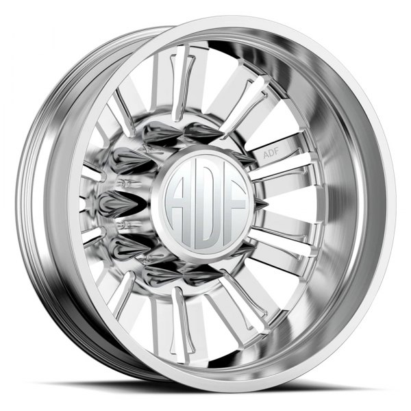 AMERICAN DESIGN FACTORY® RIPPER DUALLY Wheels - Brushed Rims