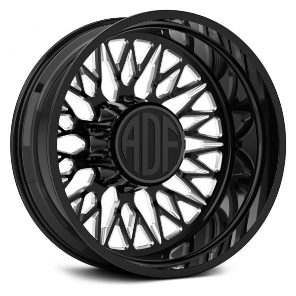 AMERICAN DESIGN FACTORY® - TECHNO MESH DUALLY Gloss Black with Machined Face