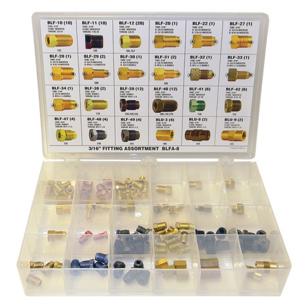 AGS® - Tube Nut Union and Adapter Fitting Assortment