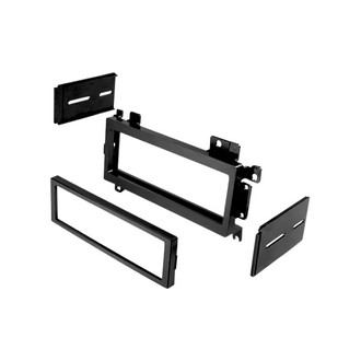 American International® - Single DIN Black Stereo Dash Kit with ISO/DIN Trim Ring