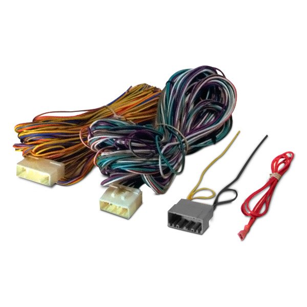 American International® - Aftermarket Radio Wiring Harness with OEM Plug and Amplifier Bypass