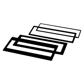 American International® - Single DIN ABS Plastic Trim Ring Kit