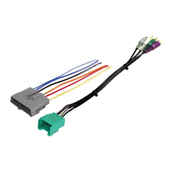 American International® - Aftermarket Radio Wiring Harness with OEM Plug and Amplifier Integration