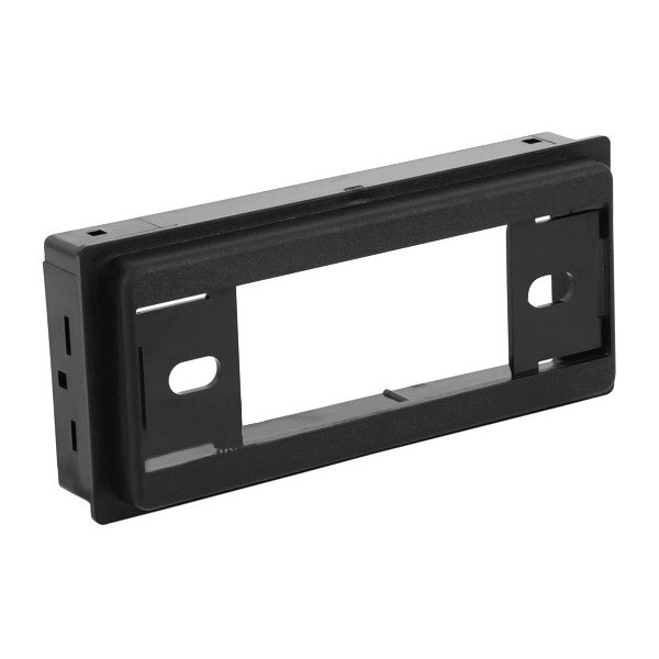 American International® - Single DIN Black Stereo Dash Kit with Factory Textured ABS Plastic