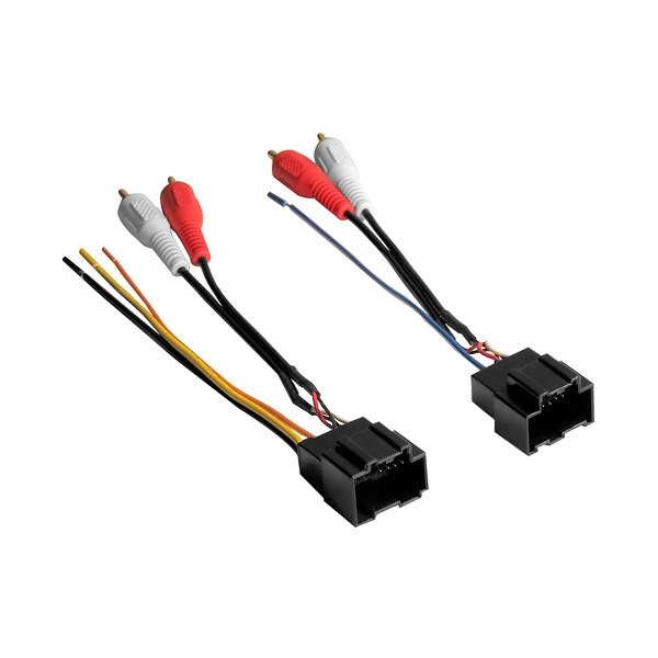 American International® - Aftermarket Radio Wiring Harness with OEM Plug and Amplifier Integration, Retains Factory Sub-Woofer