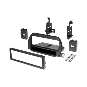 American International® - Single DIN Black Stereo Dash Kit