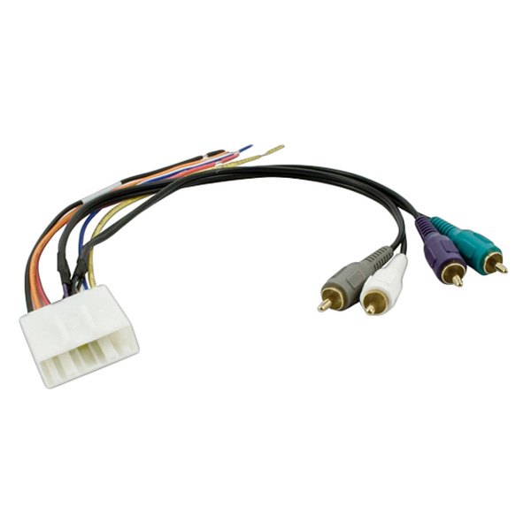 American International® - Aftermarket Radio Wiring Harness with OEM Plug and Amplifier Integration