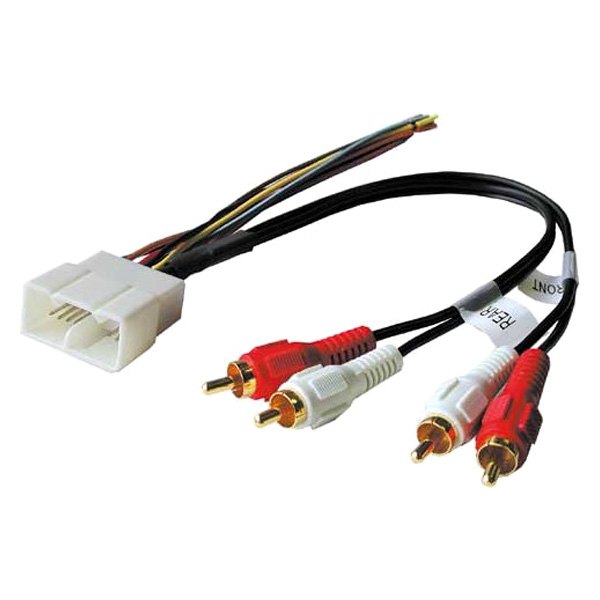 American International® - Aftermarket Radio Wiring Harness with OEM Plug Low level input