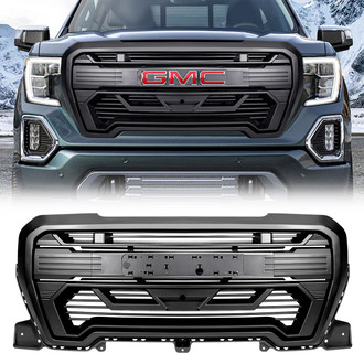 American Modified® - 1-Pc Armor Style Matte Black Main Grille