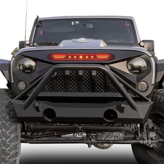 American Modified® - 1-Pc Gladiator Style Matte Black Main Grille